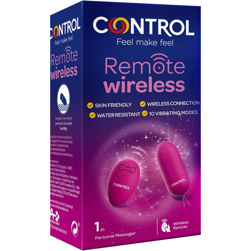 Vibratore Telecomandato Wireless Control Remote — Stimolatore Intimo