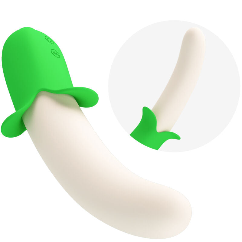 Vibratore Clitoride e Vaginale Pretty Love Banana Knight — 7 Modalità