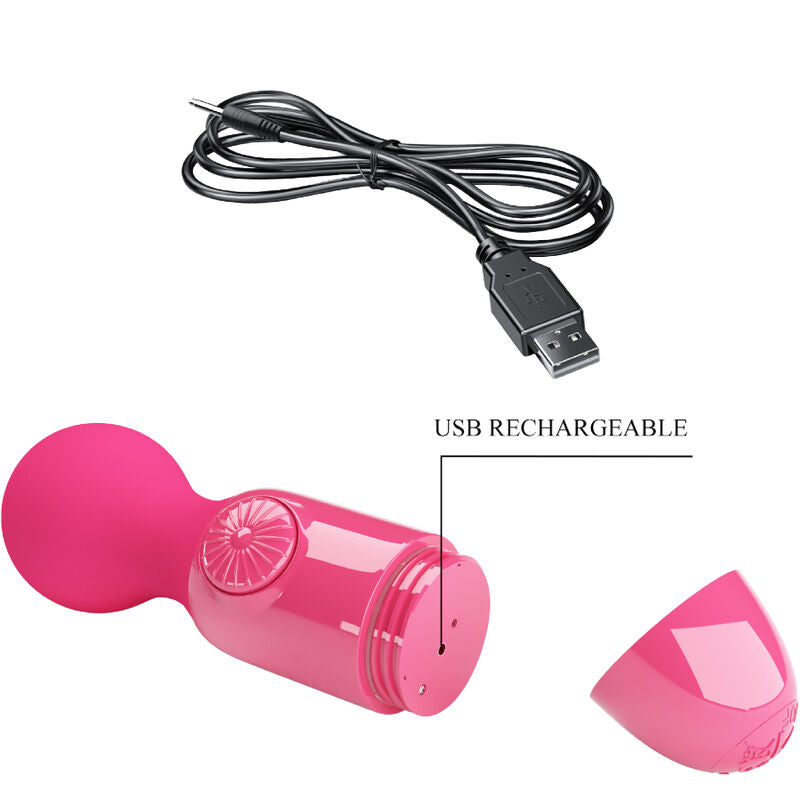 Vibratore Wand Mini Pretty Love Wonder — Stimolatore