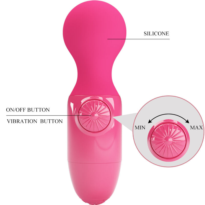 Vibratore Wand Mini Pretty Love Wonder — Stimolatore