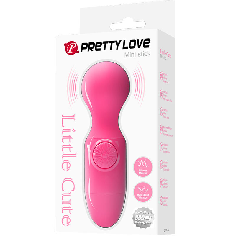 Vibratore Wand Mini Pretty Love Wonder — Stimolatore