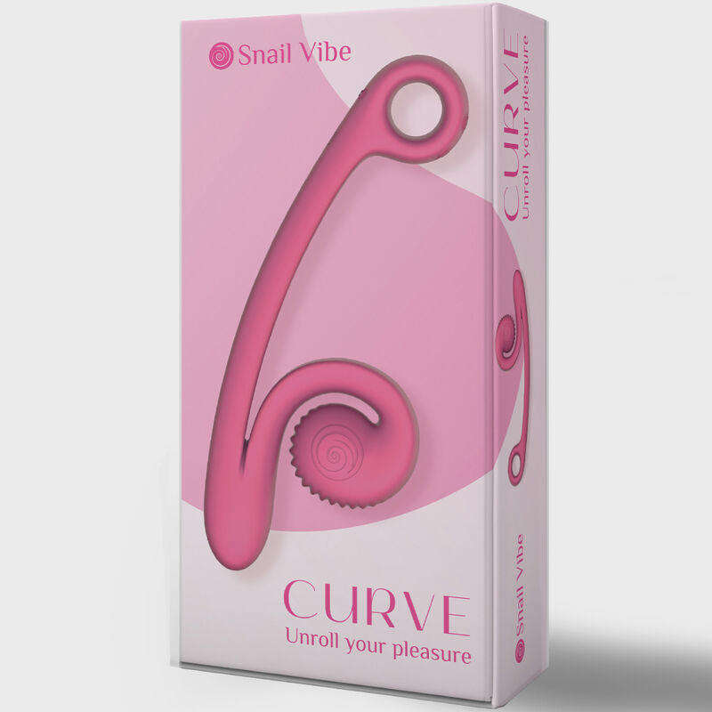 Vibratore Rabbit Snail Vibe Curve — Punto G e Clitoride
