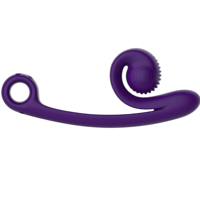 Vibratore Rabbit Snail Vibe Curve — Punto G e Clitoride, Viola