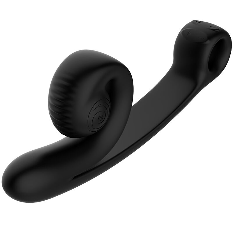 Vibratore Rabbit Punto G Snail Vibe Curve — Nero