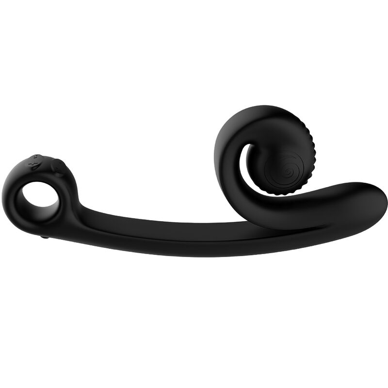 Vibratore Rabbit Punto G Snail Vibe Curve — Nero