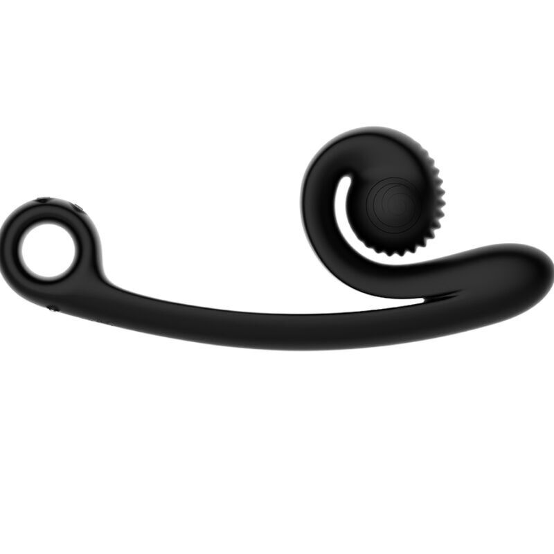 Vibratore Rabbit Punto G Snail Vibe Curve — Nero