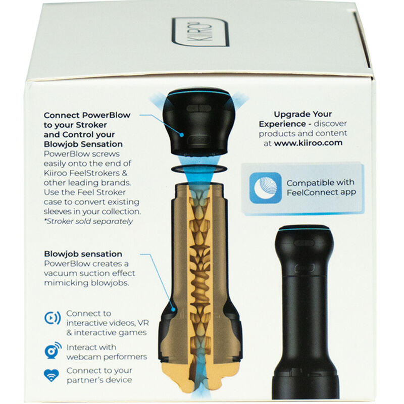 Masturbatore Aspirante Interattivo Kiiroo PowerBlow