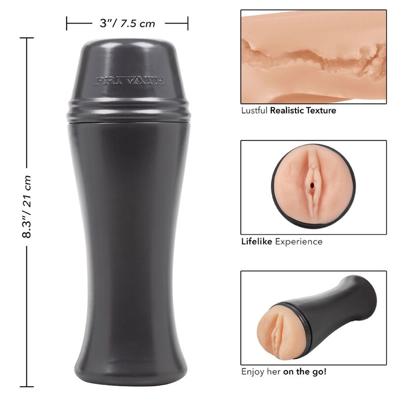 Masturbatore Maschile Vacuum Cup Private Originaly To Go