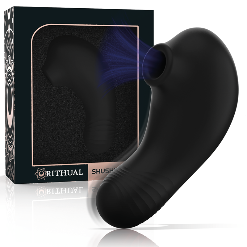 Stimolatore Clitoride Rithual Shushu Pro — 2 Motori, 11 cm