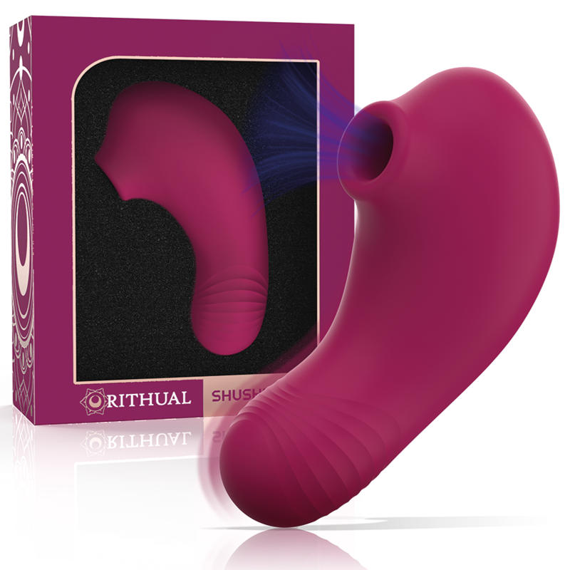 Stimolatore Clitoride Rithual Shushu Pro — 2 Motori, 11 cm