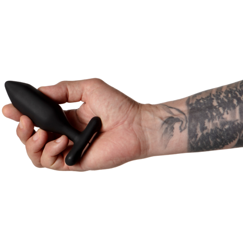 Plug Anale Vibrante Je Joue Onyx — Silicone, Nero