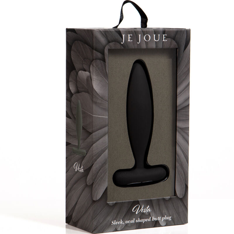Plug Anale Vibrante Je Joue Vesta — Silicone, Nero