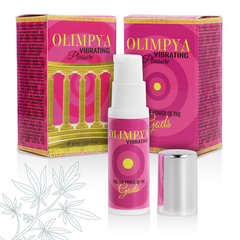 Gel Stimolante Clitoride Olimpya Piacere Vibrante — Olio Cannabis
