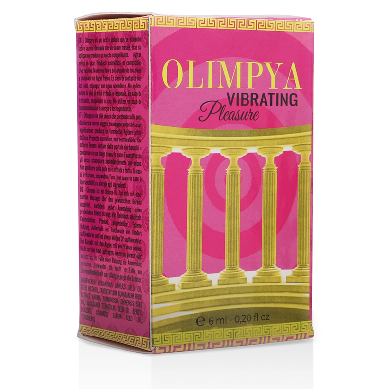 Gel Stimolante Clitoride Olimpya Piacere Vibrante — Olio Cannabis