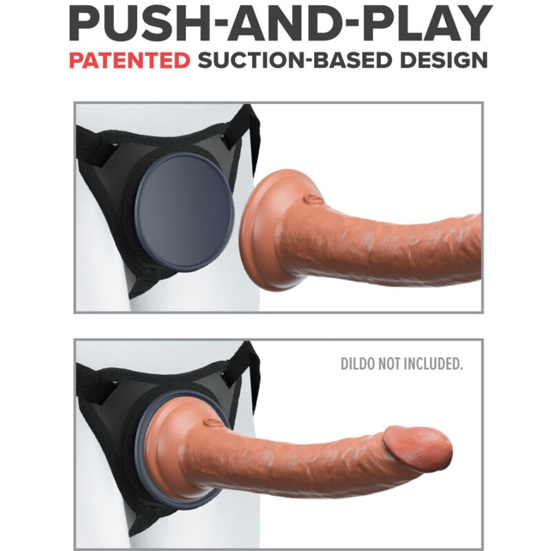 Imbracatura Strapless Pipedreams Body Dock Elite — Silicone