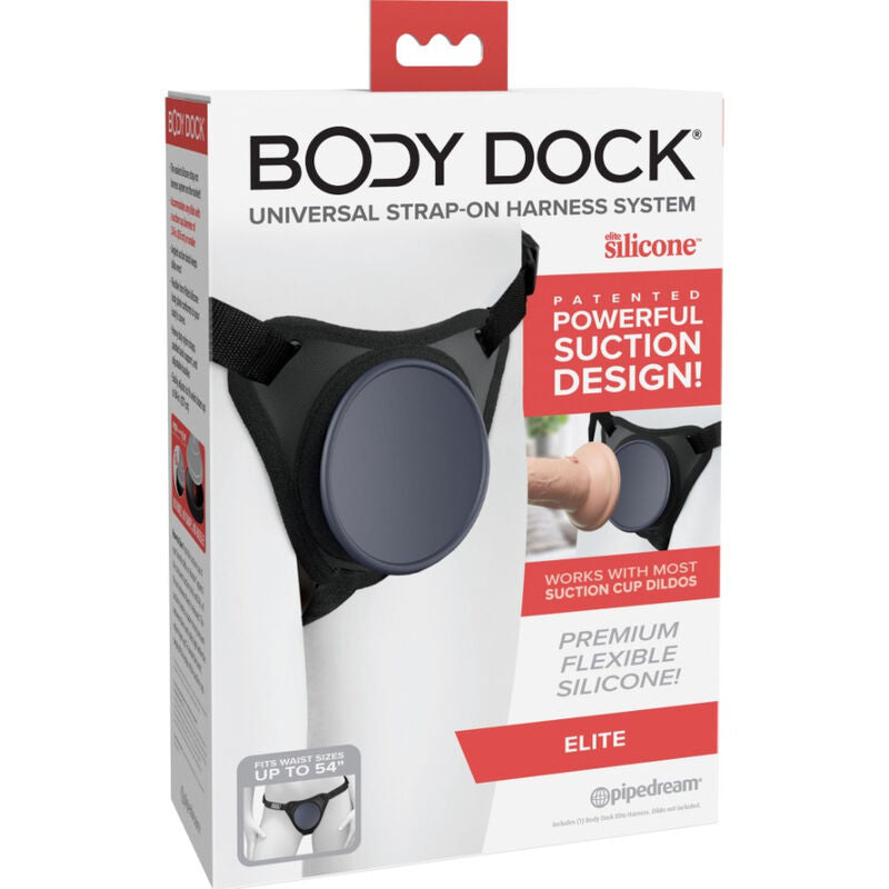 Imbracatura Strapless Pipedreams Body Dock Elite — Silicone