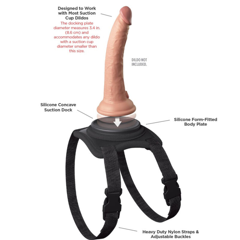 Imbracatura Strapless Pipedreams Body Dock Lap — Lavabile
