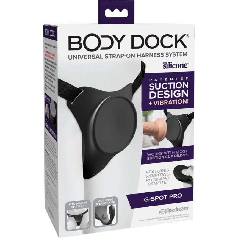 Imbracatura Strapless Vibrante Pipedreams Body Dock G-Spot Pro