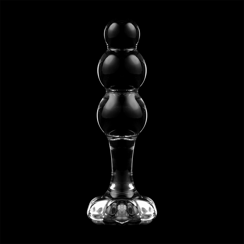 Plug Anale in Vetro Borosilicato Nebula Series Modello 1 — 10.5 cm