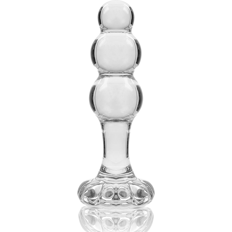 Plug Anale in Vetro Borosilicato Nebula Series Modello 1 — 10.5 cm