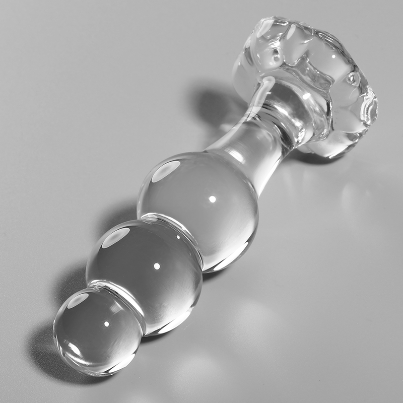 Plug Anale in Vetro Borosilicato Nebula Series Modello 1 — 10.5 cm
