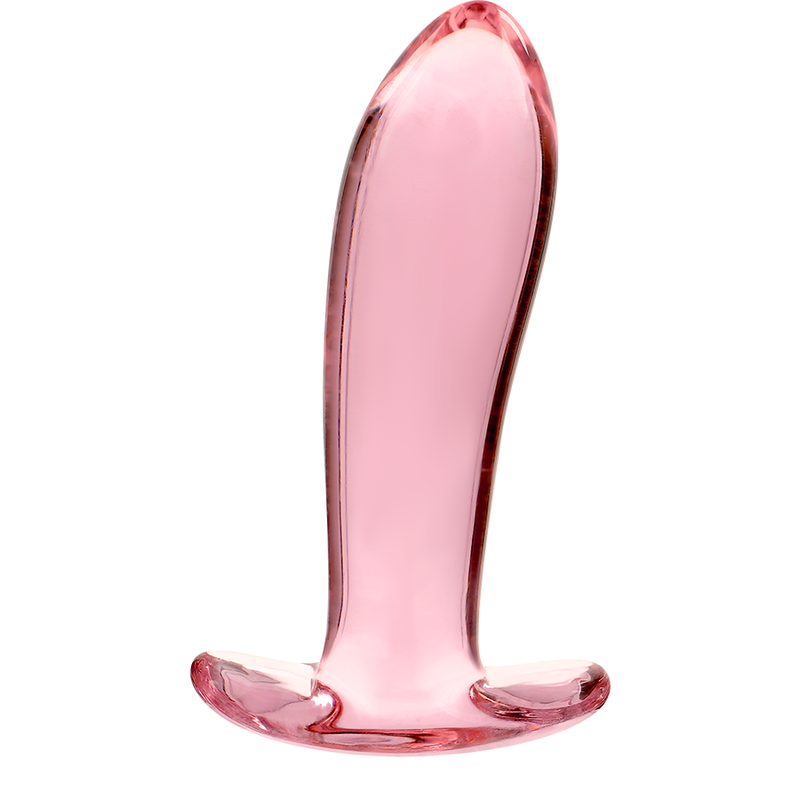 Plug Anale in Vetro Borosilicato Nebula Series Modello 5 — Rosa