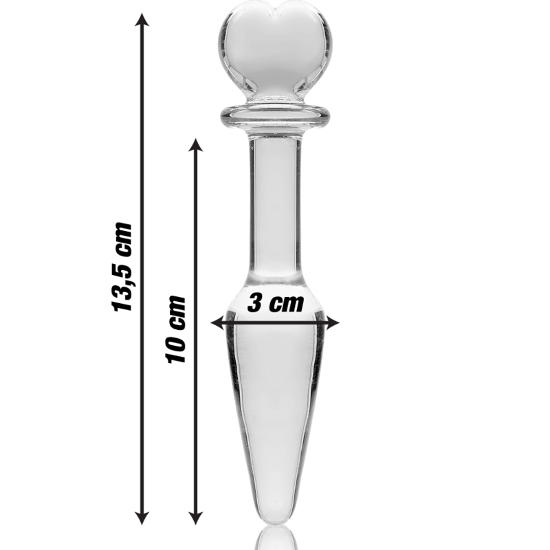 Plug Anale in Vetro Borosilicato Nebula Series Modello 7 — 13,5 cm