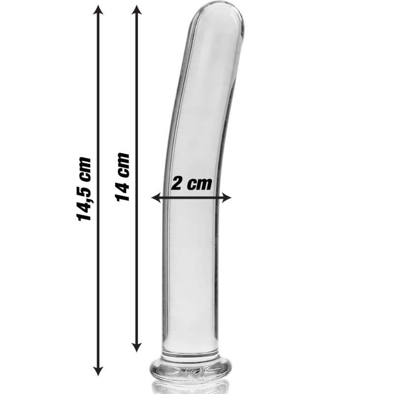 Plug Anale in Vetro Borosilicato Nebula Series Modello 8 — 14.5 cm