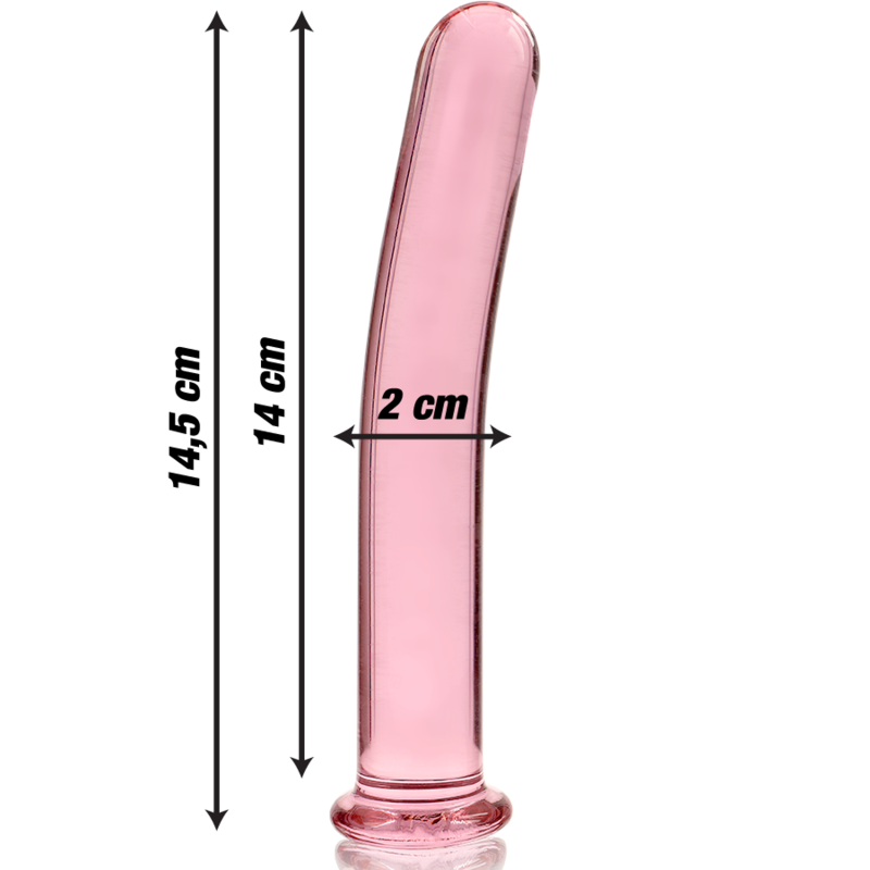 Plug Anale in Vetro Borosilicato Nebula Series Modello 8 — 14,5 cm