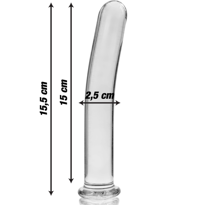 Plug Anale in Vetro Borosilicato Nebula Series Modello 9 — 15,5 cm