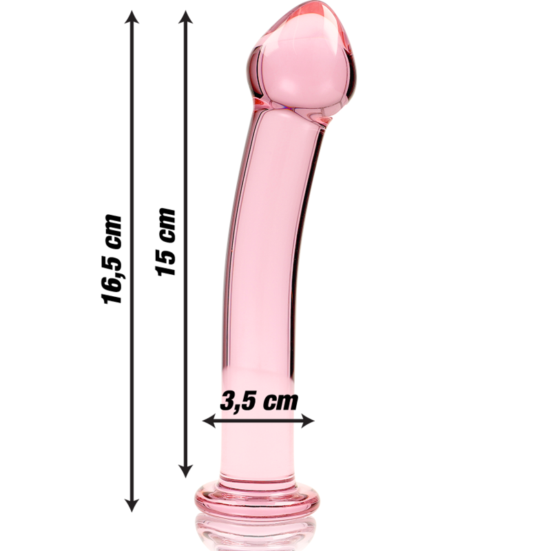 Plug Anale in Vetro Borosilicato Nebula Series Modello 11 — 16 cm