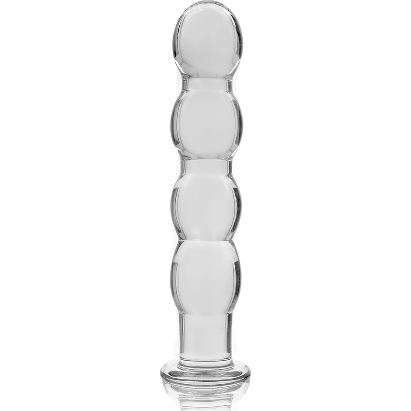 Plug Anale in Vetro Borosilicato Nebula Series Modello 10 — 16,5 cm