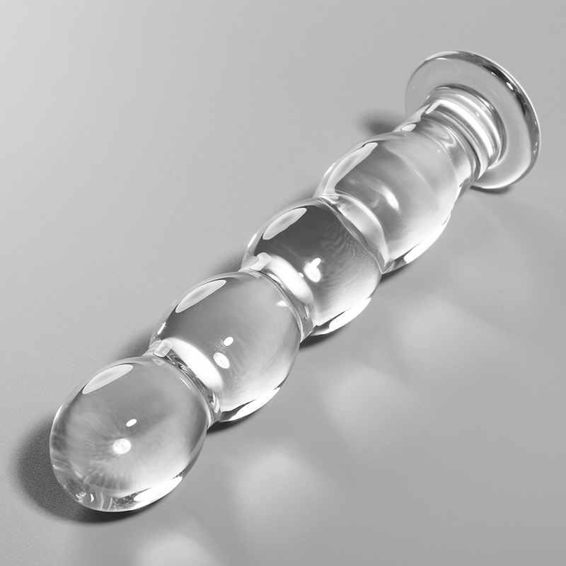 Plug Anale in Vetro Borosilicato Nebula Series Modello 10 — 16,5 cm