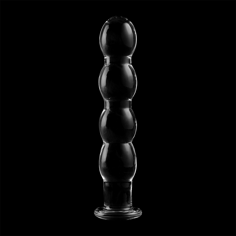 Plug Anale in Vetro Borosilicato Nebula Series Modello 10 — 16,5 cm