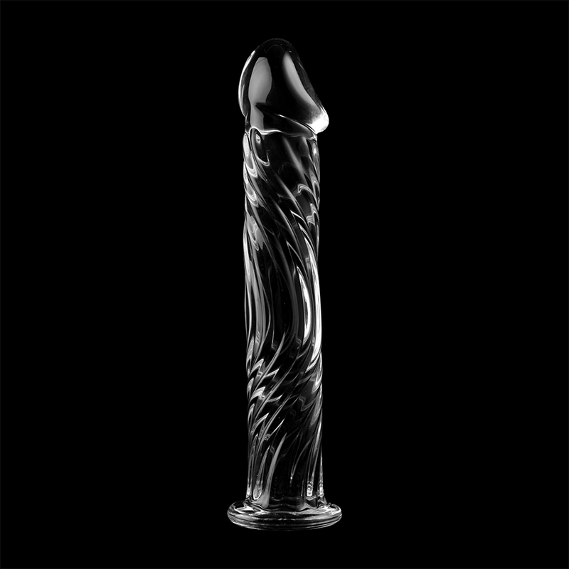 Plug Anale in Vetro Borosilicato Nebula Series Modello 12 — 17 cm