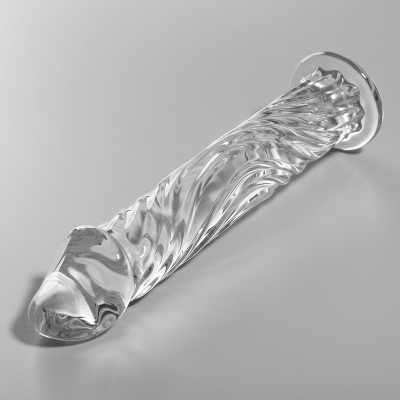 Plug Anale in Vetro Borosilicato Nebula Series Modello 12 — 17 cm