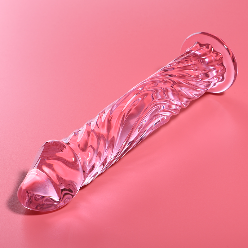 Plug Anale in Vetro Borosilicato Nebula Series Modello 12 — 17 cm
