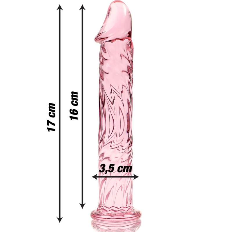 Plug Anale in Vetro Borosilicato Nebula Series Modello 12 — 17 cm