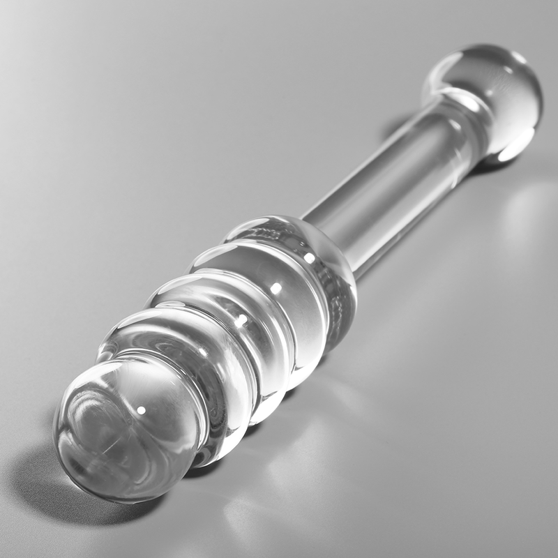 Plug Anale in Vetro Borosilicato Nebula Series Modello 20 — 20,5 cm