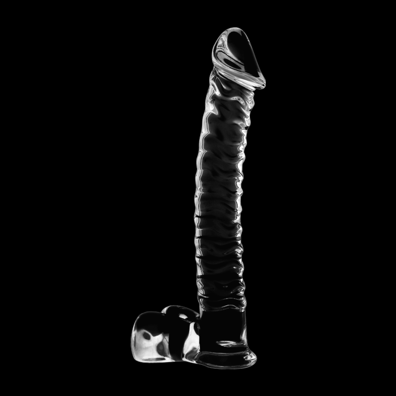 Plug Anale in Vetro Borosilicato Nebula Series Modello 23 — 21.5 cm
