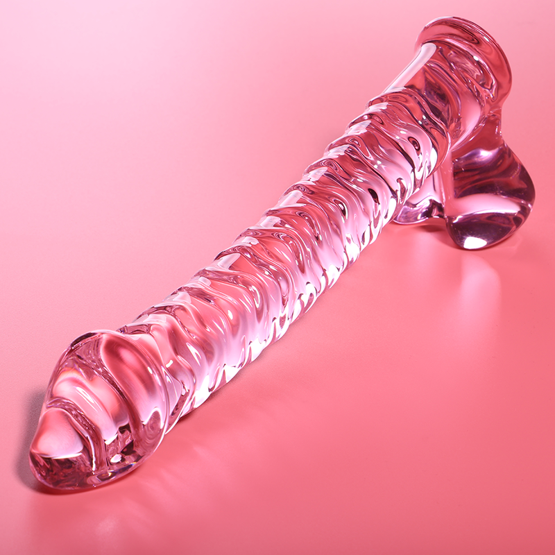 Plug Anale in Vetro Borosilicato Nebula Series Modello 23 — 21,5 cm