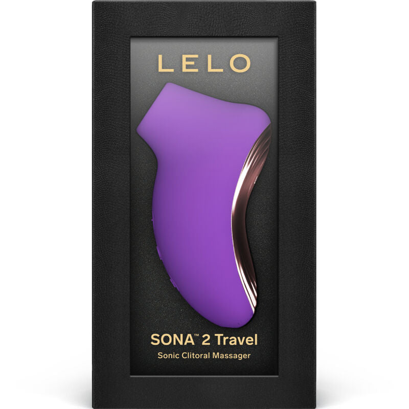 Massaggiatore Clitoride LELO SONA 2 Travel Massaggiatore Sonico — Viola