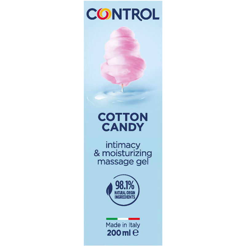 Olio da Massaggio Erotico Control Cotton Candy — 200 ml