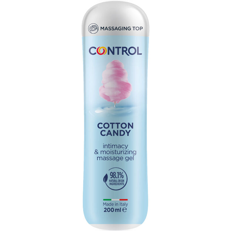 Olio da Massaggio Erotico Control Cotton Candy — 200 ml