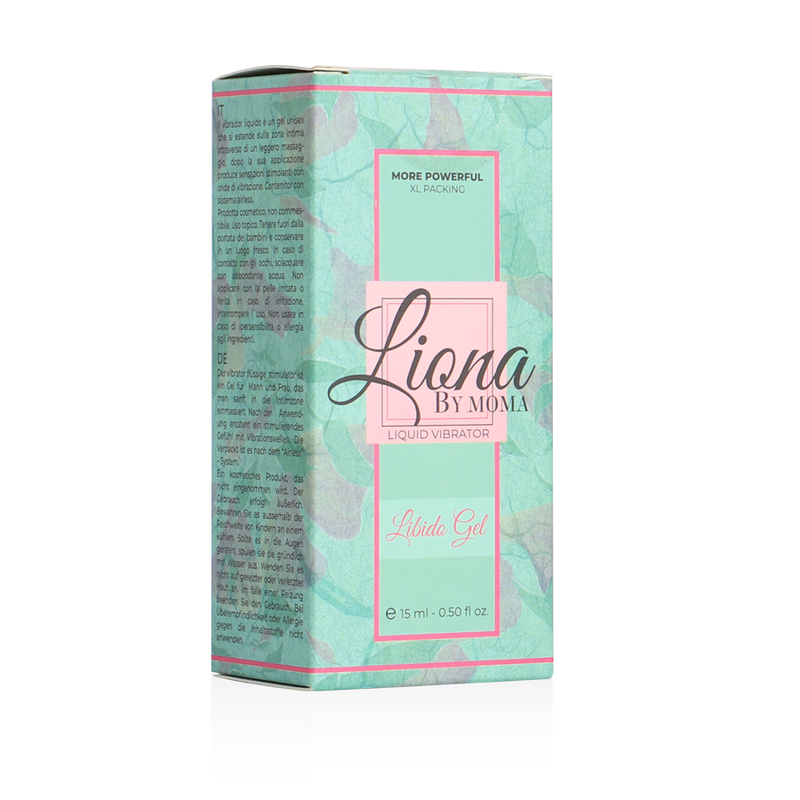 Gel Stimolante Clitoride Liona By Moma Liquid Libido — 15 ml