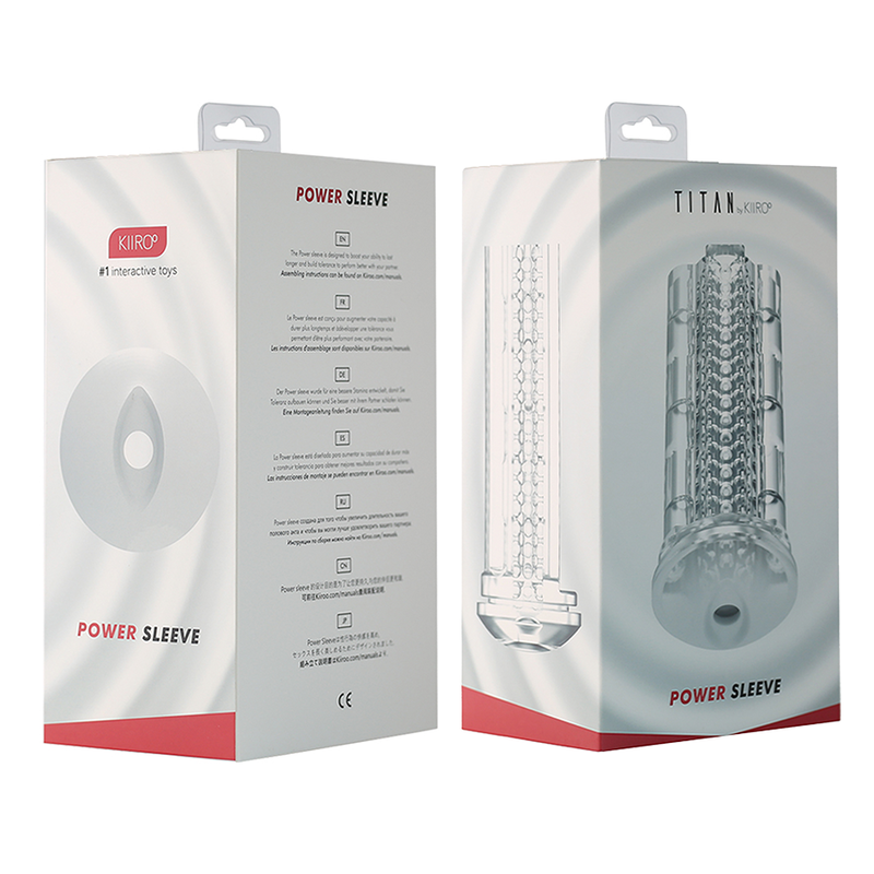 Guaina Fallica Vibrante Kiiroo Titan Power Sleeve