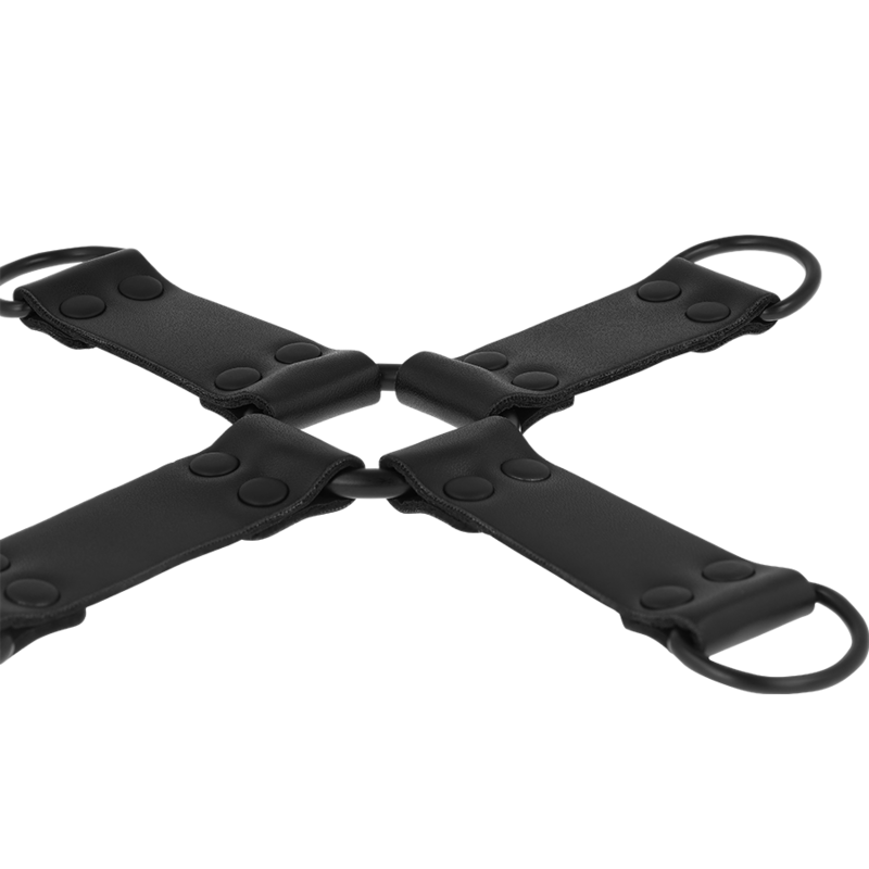 Kit Bondage Hogtie in Pelle Vegana Intense Fetish — BDSM