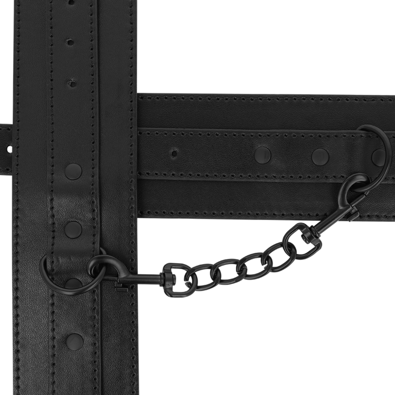 Cavigliere BDSM in Pelle Vegana Intense Fetish — Coppia