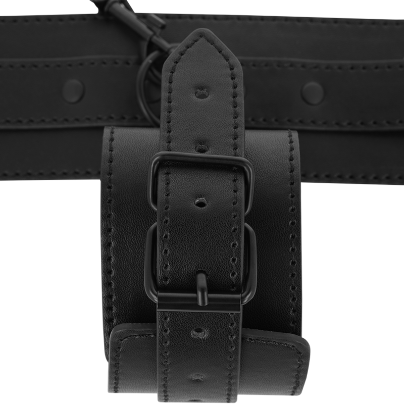 Cavigliere BDSM in Pelle Vegana Intense Fetish — Coppia