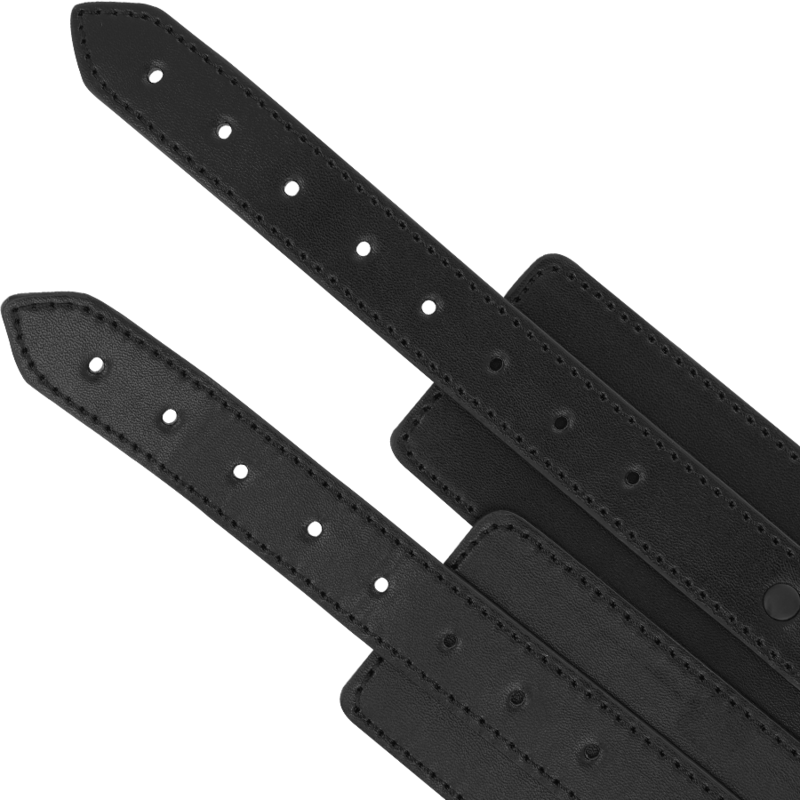 Cavigliere BDSM in Pelle Vegana Intense Fetish — Coppia